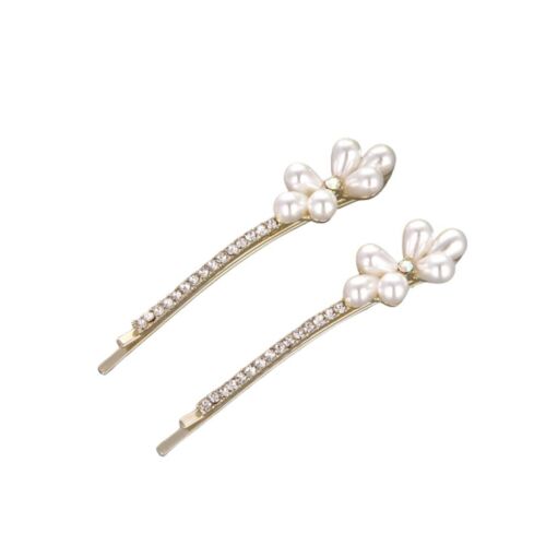 Pearls With Rhinestones Hair clip /Hairpiece/headpiece set