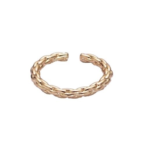 Gold Single Chain Adjustable Ring