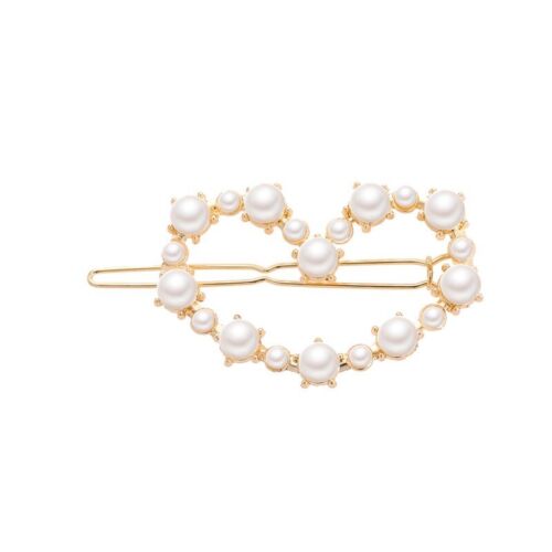 Hearts Pearl Hair Pin /Hairpiece