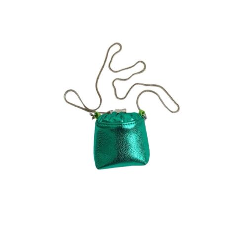 Metallic Green Mini Crossbody Elegant Clutch/Purse/Bag