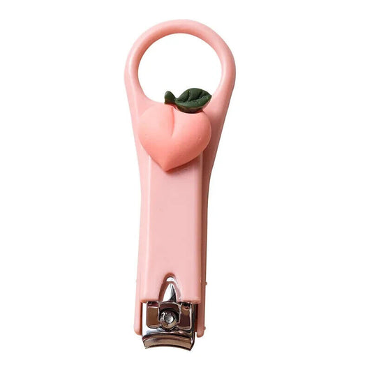 Pink Peach Stainless Steel Nail clipper