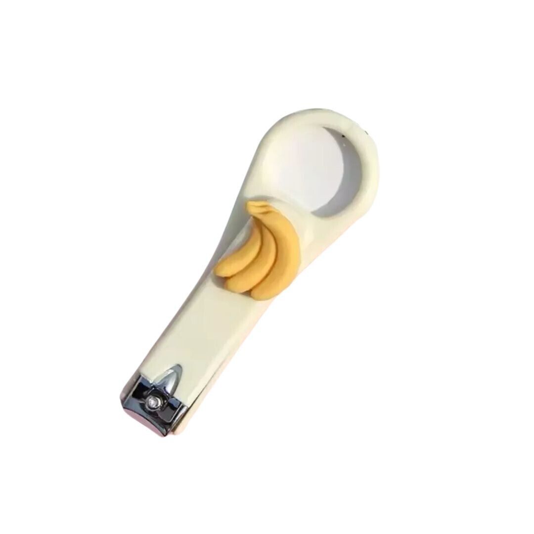 White Banana Stainless Steel Nail clipper