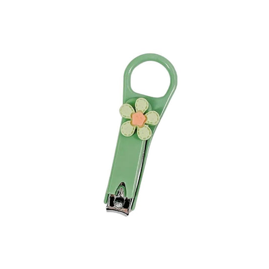 Green Flower Stainless Steel Nail clipper