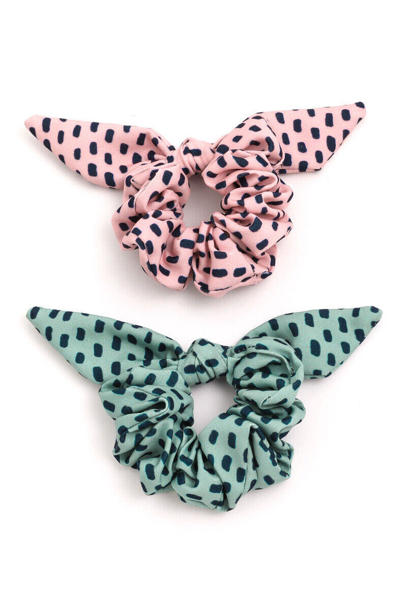 Polka Dots Hair Scrunchies/ hair accessories