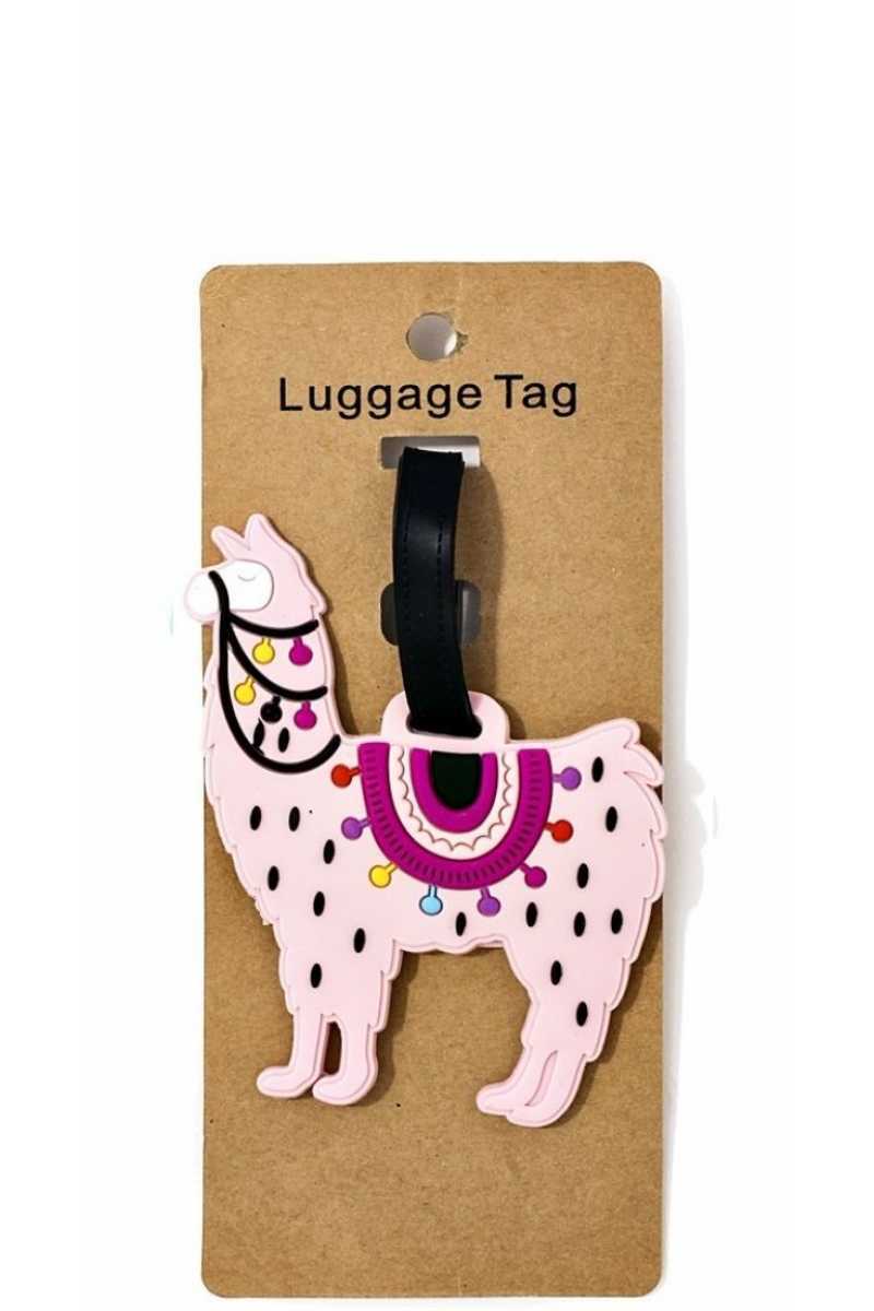 Pink Lama travel/bag/luggage Tag/accessories